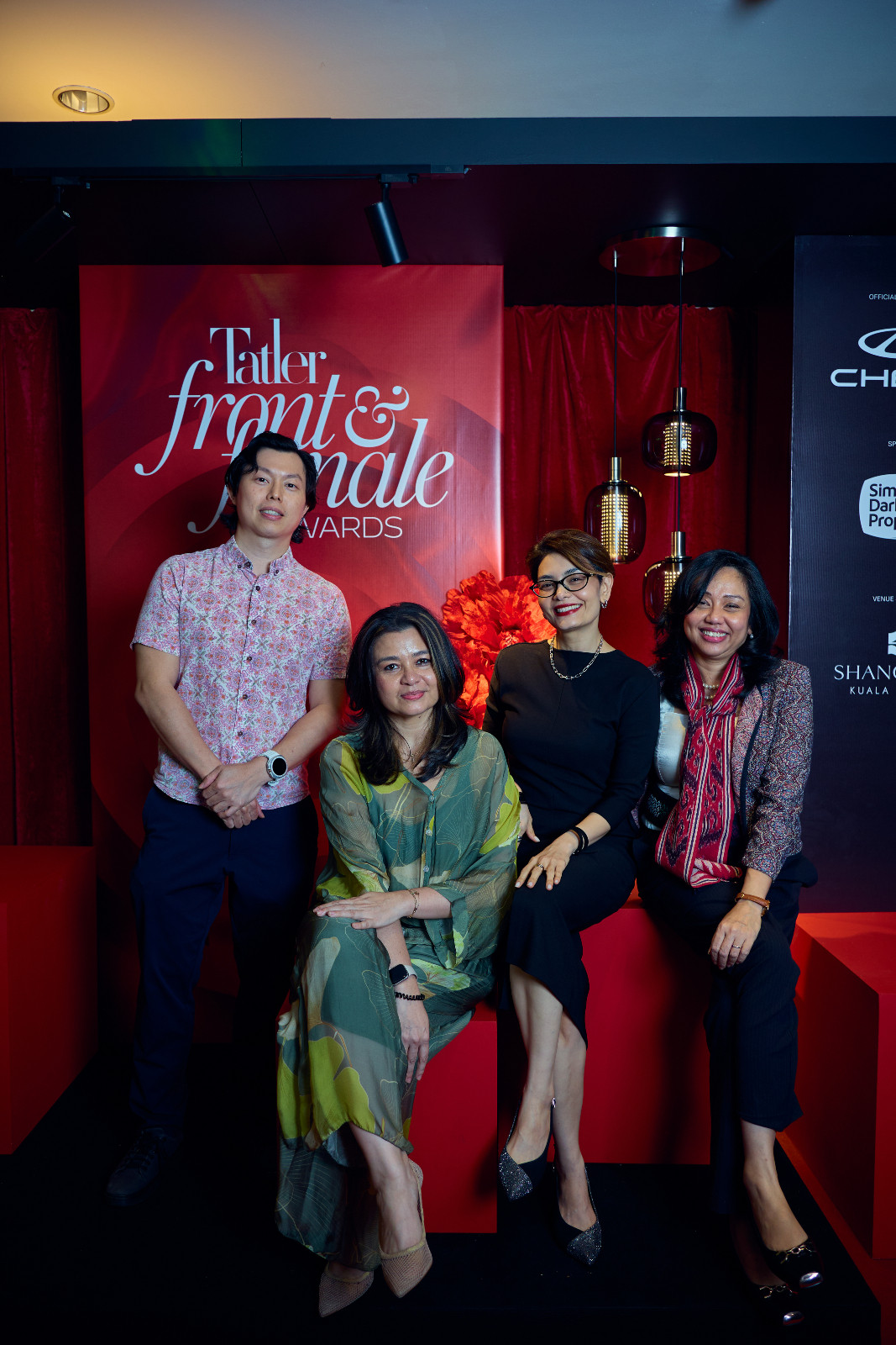 Yu Ren-Chung, Suri Kempe, Tehmina Kaoosji and Melissa Akhir