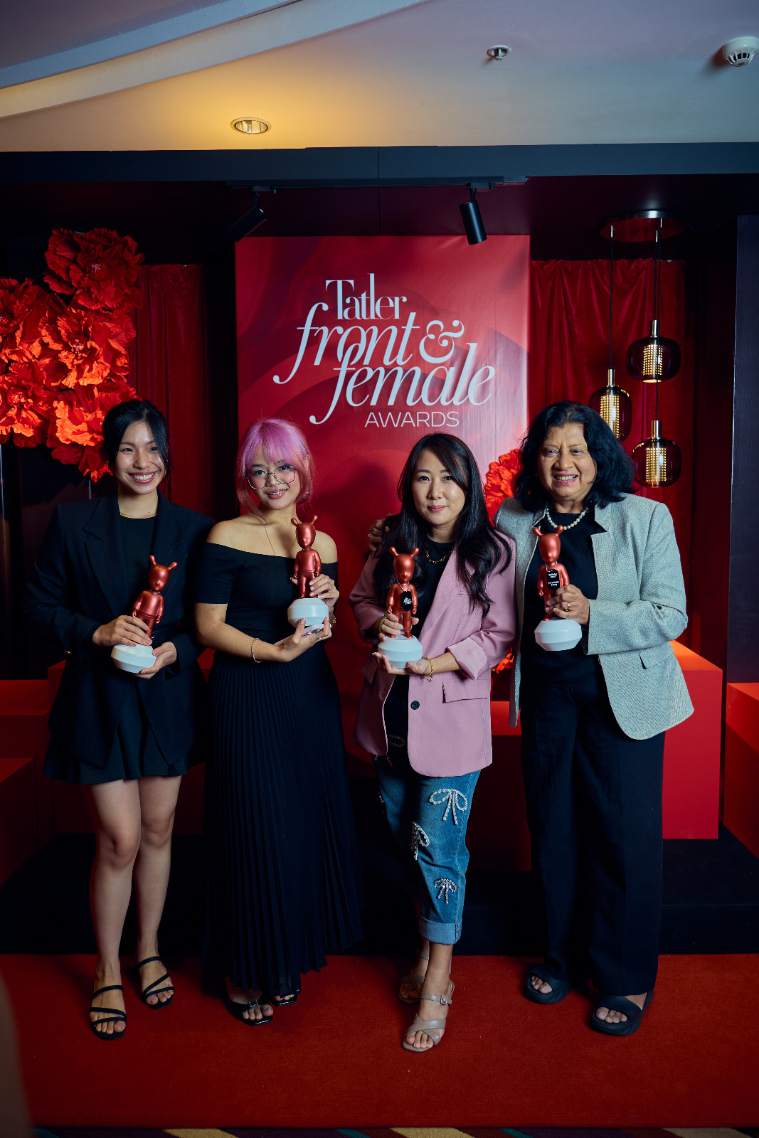 Natalie Loi, Ain Husniza, Yap Sue Yii and Prof Dr Sushila K Chang