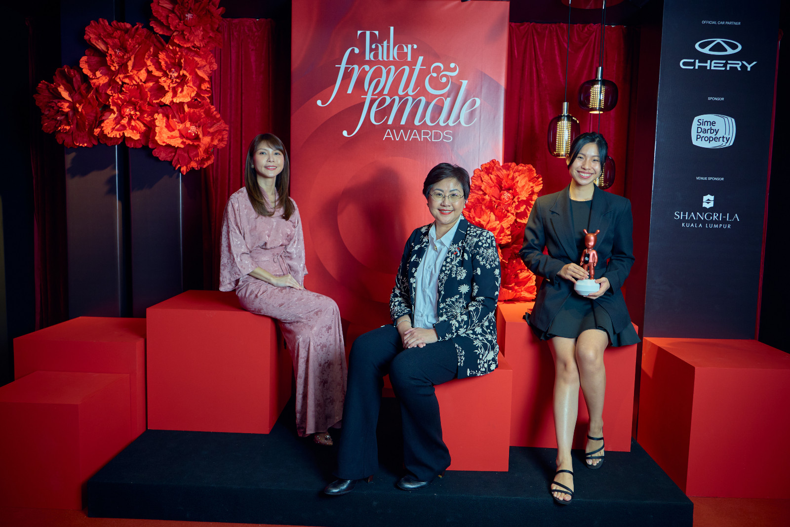 The ladies of Innovation: Amy Gan, Prof Dr Cheong Sok Ching and Natalie Loi continue to leverage on technology and innovation to improve the lives of women and girls across Malaysia