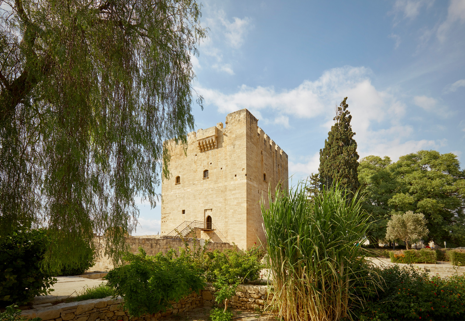 位於Limassol的Kolossi Castle,這裡亦是世界上已知最古老葡萄酒Commandaria的誕生地。(圖片由Parklane, a Luxury Collection Resort & Spa提供)