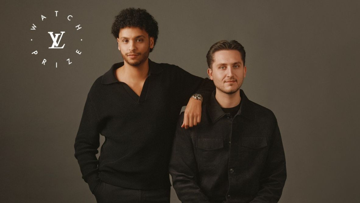 Victor Monnin and Alexandre Hazemann of Hazemann & Monnin are the winners of Louis Vuitton Watch Prize 2026 for their School Watch