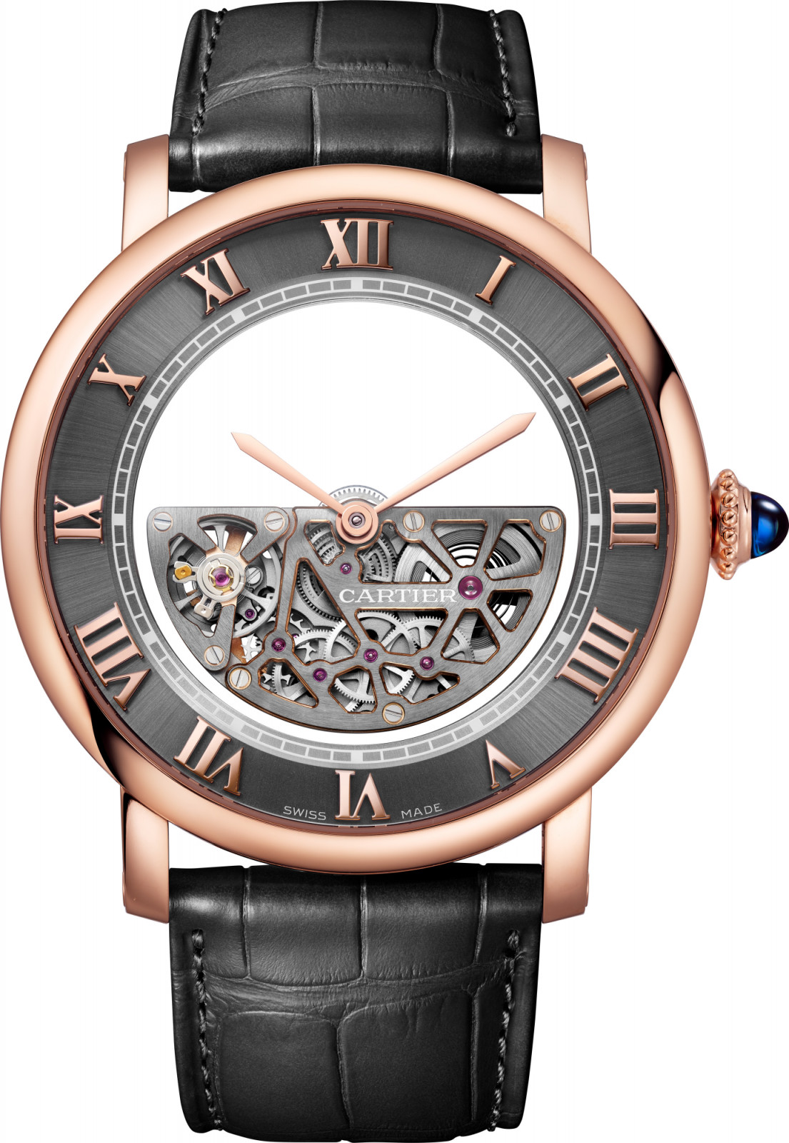 Rotonde de Cartier Masse Mystérieuse 腕錶。(Photo: Cartier)