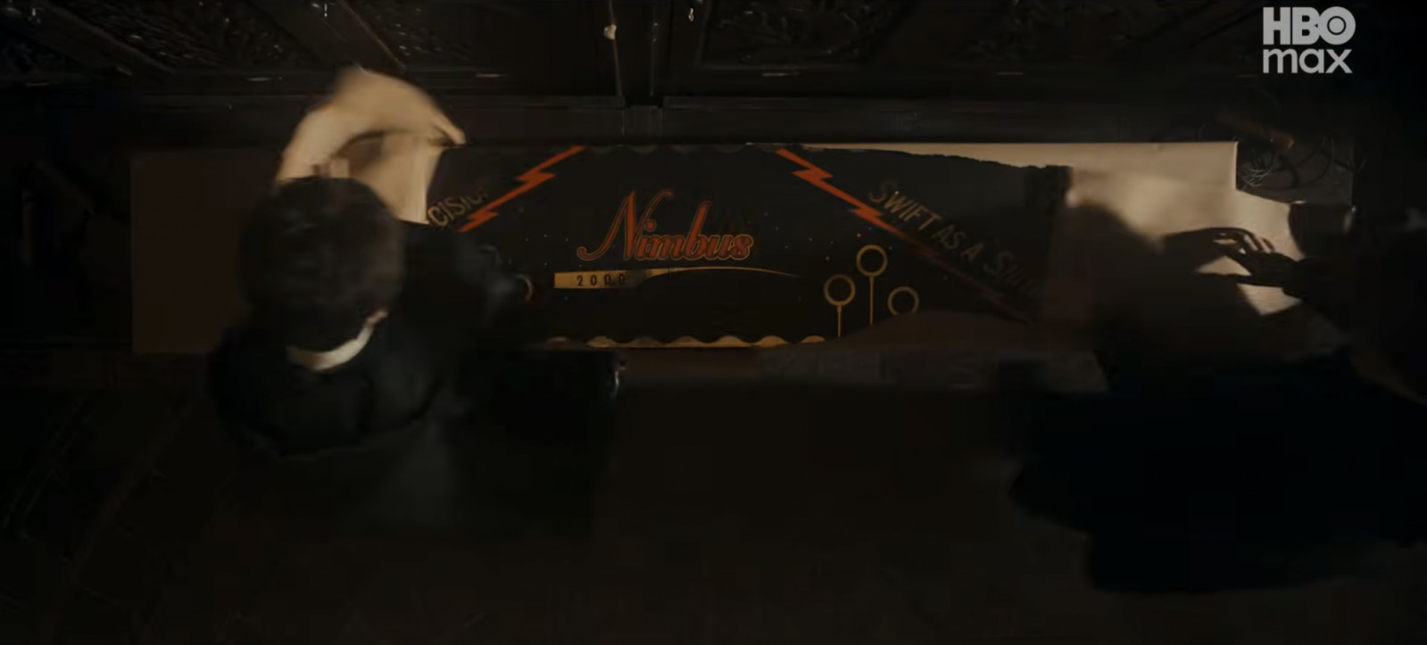 A Nimbus 2000 for Gryffindor’s newest seeker (Photo: Screncap from YouTube)