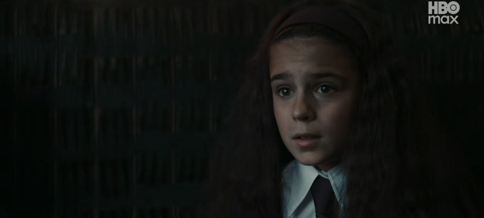Hermione Granger is thrilled to meet Harry Potter (Screencap from YouTube)