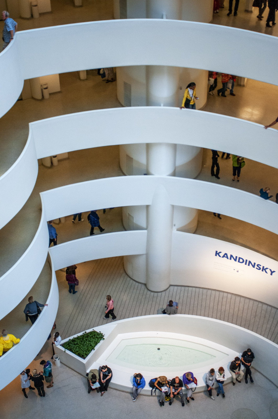 Large atrium within the Guggenheim Museum, Manhattan, New York City, USA, North America. (Photo by: Sergi Reboredo/VW Pics/Universal Images Group via Getty Images)