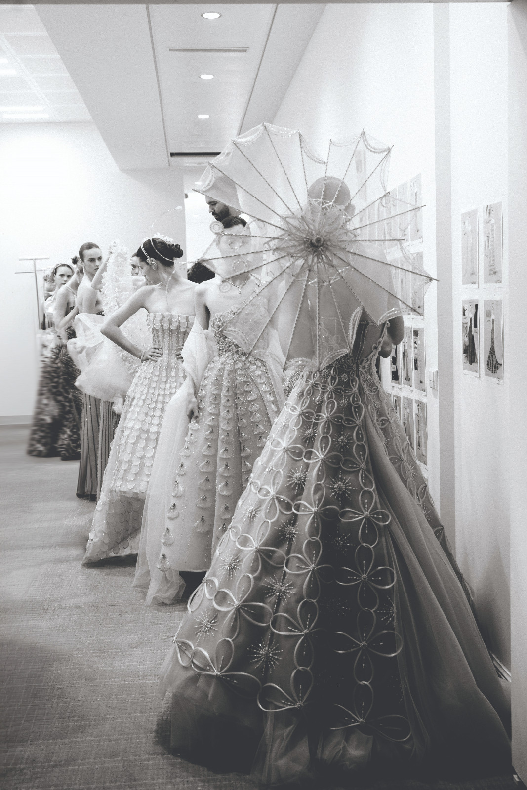 Phan Huy’s Haute Couture Fashion Week debut collection. (Photo: Huy Pham)