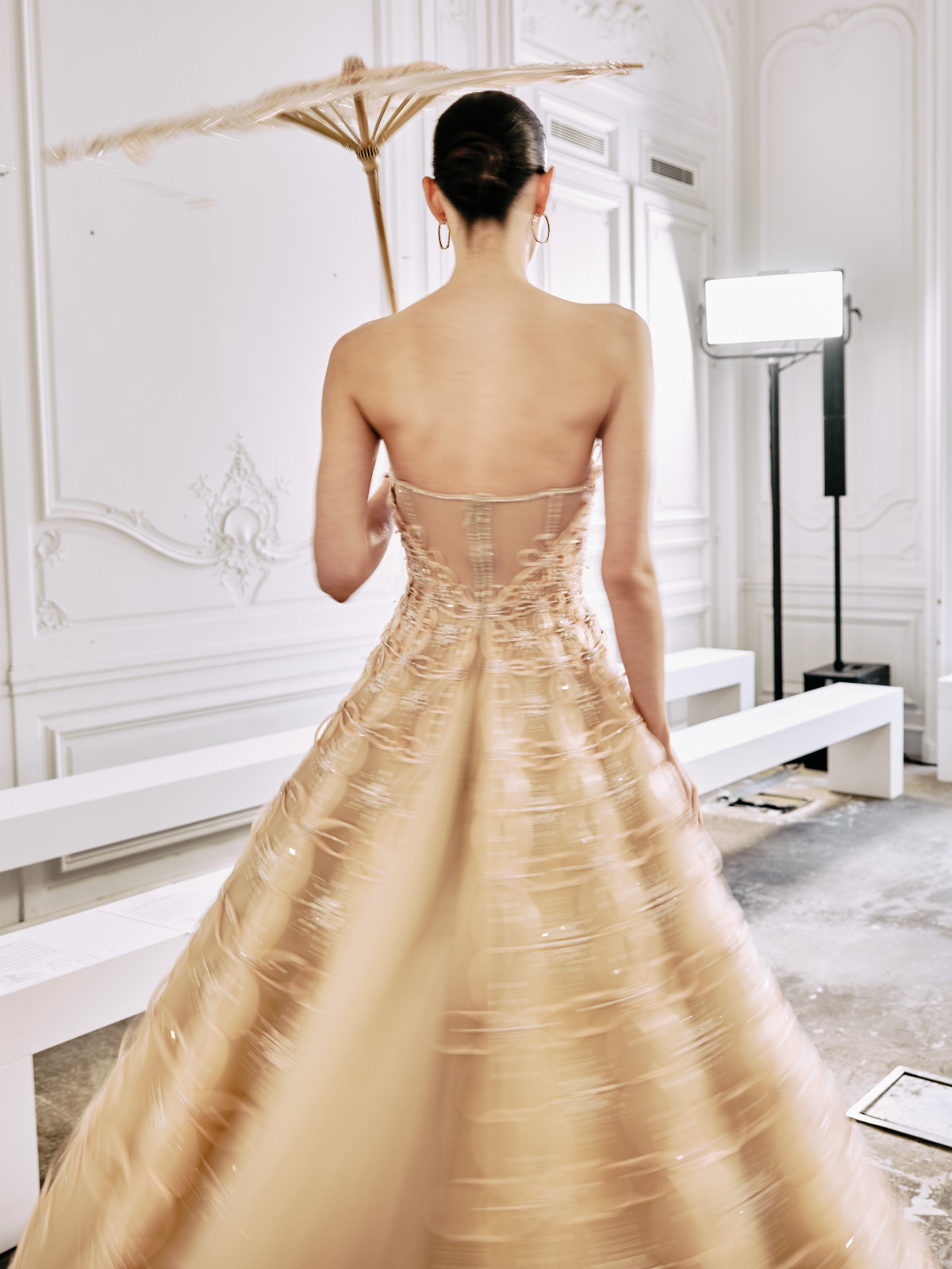 Phan Huy’s Haute Couture Fashion Week debut collection. (Photo: Huy Pham)
