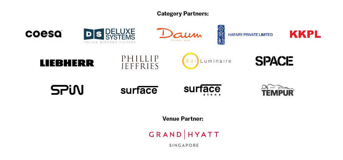 The Tatler Homes Design Awards 2026 - Singapore partners