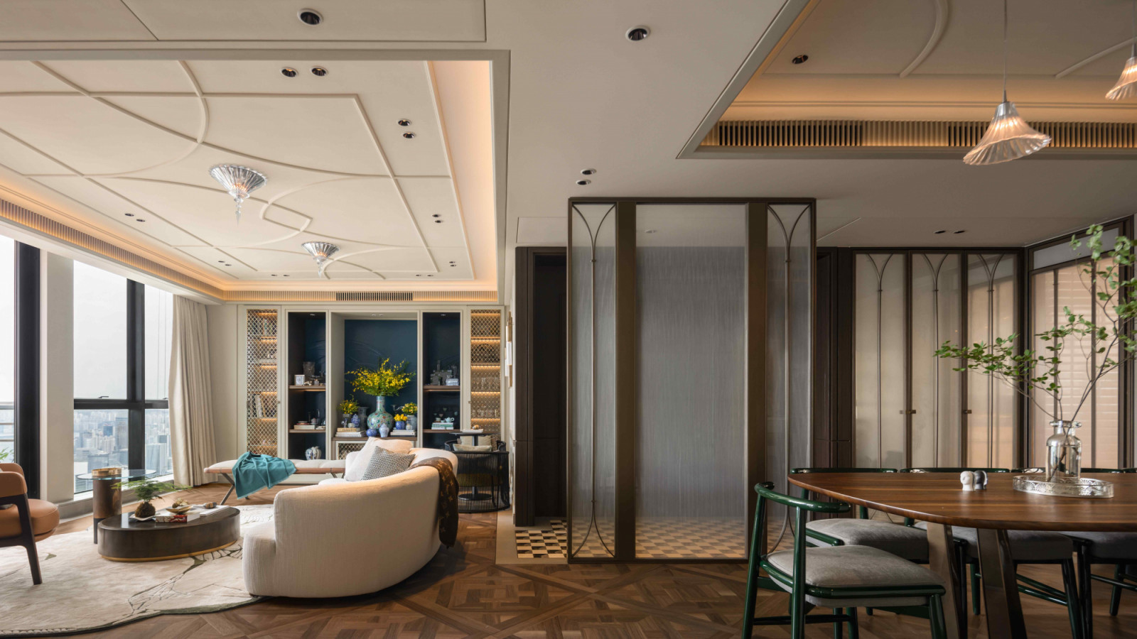The challenge to ‘simplify’ French style while adapting it to the constraints of a typical Hong Kong apartment