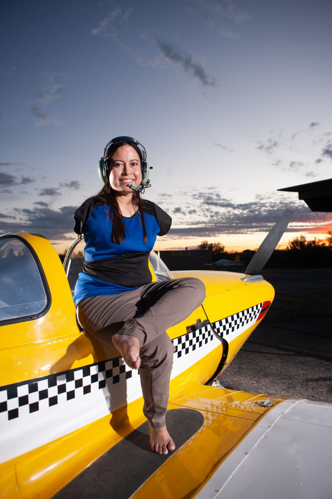 Jessica Cox’s work in aviation goes beyond flight, influencing how pilot training, cockpit design and safety protocols evolve for a more inclusive industry (Photo: Courtesy of Jessica Cox)