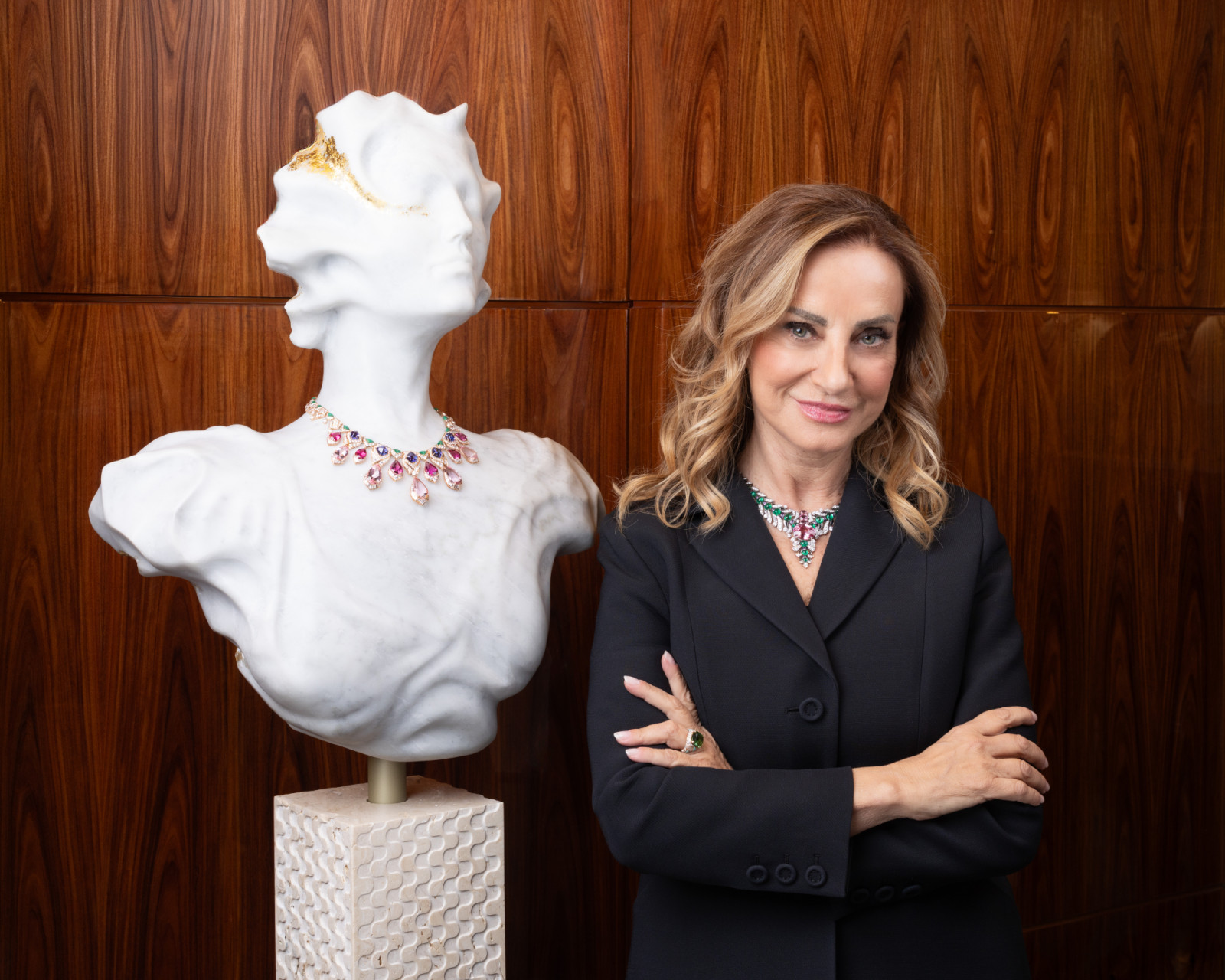 品牌珠寶創意總監 Lucia Silvestri。March 2026 © david atlan (Photo: Bulgari)