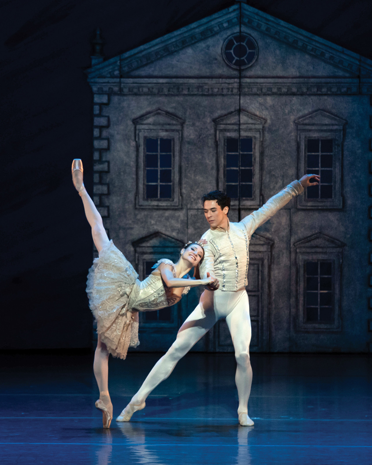 Christiner Shevchenko and Thomas Forster in The Nutcracker. Photo: Doug Gifford. ABT "The Nutcracker" was performed at the Segerstrom Center for the Arts in Costa Mesa, California on December 20, 2018,
