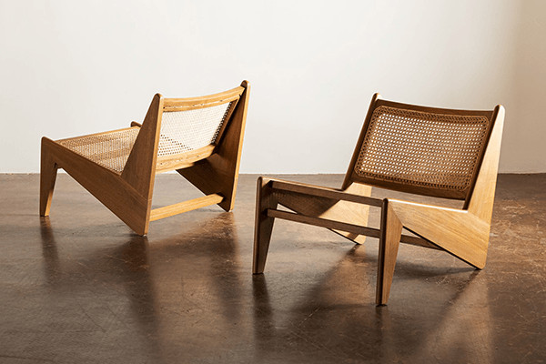 The Kangaroo Chair by Pierre Jeanneret, designed for the government buildings of Chandigarh, India, in the 1950s