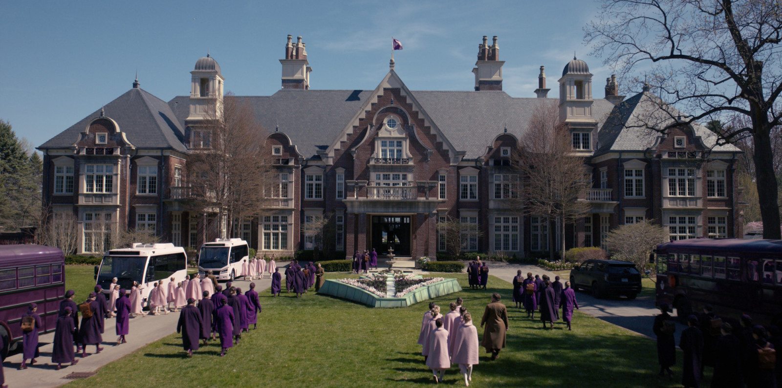 Rubies Premarital Preparatory, a prestigious, secluded boarding school for young women from elite Gilead families