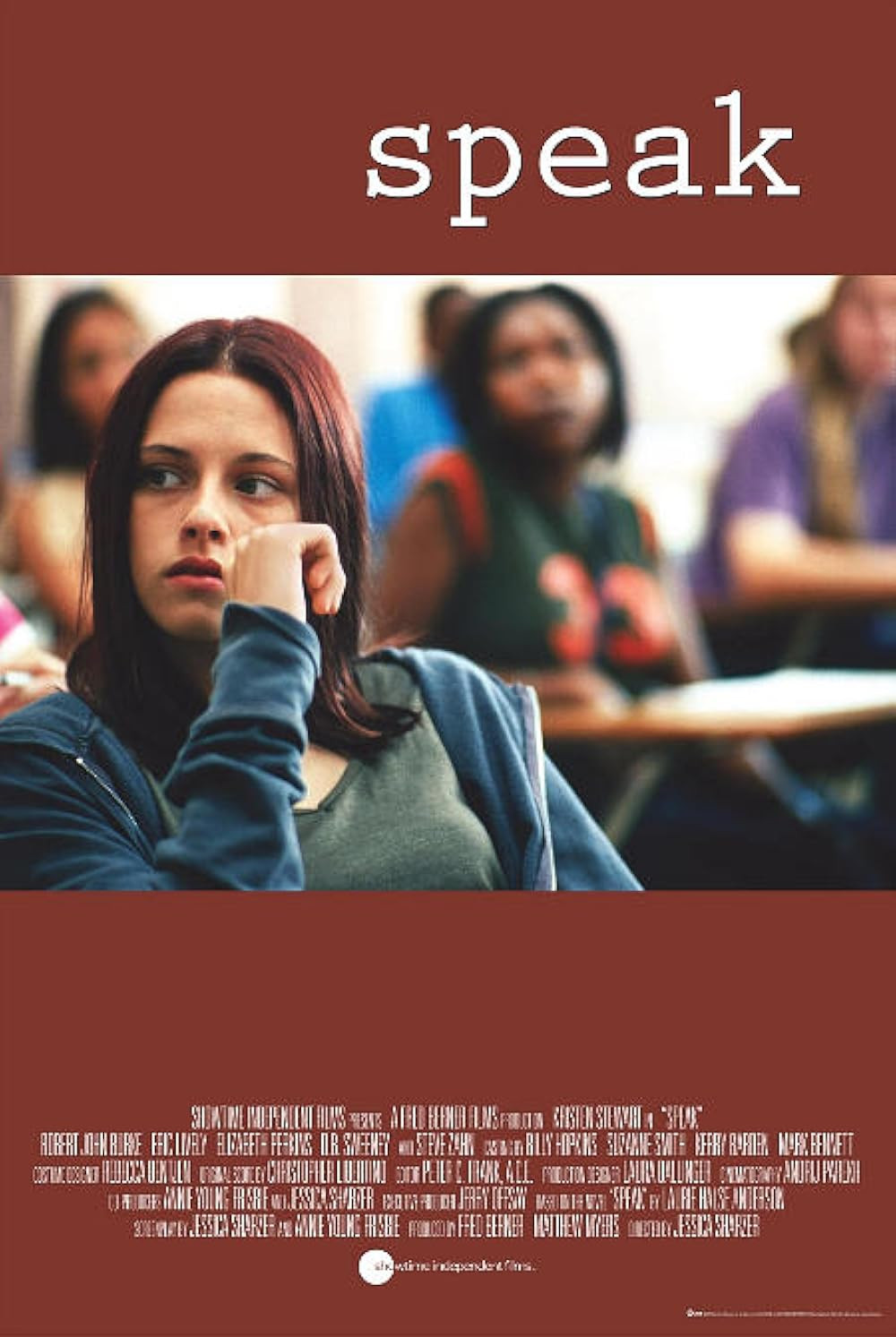 Kristen Stewart is Melinda Sordino, a high school freshman who retreats into silence after a traumatic assault—a performance built almost entirely from expression and stillness (Photo: IMDB)