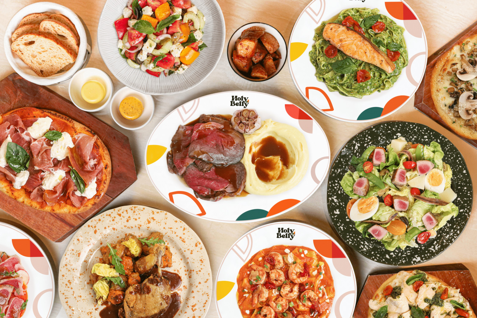เมนูอาหารร้าน Holy Belly – GRILL & PASTA