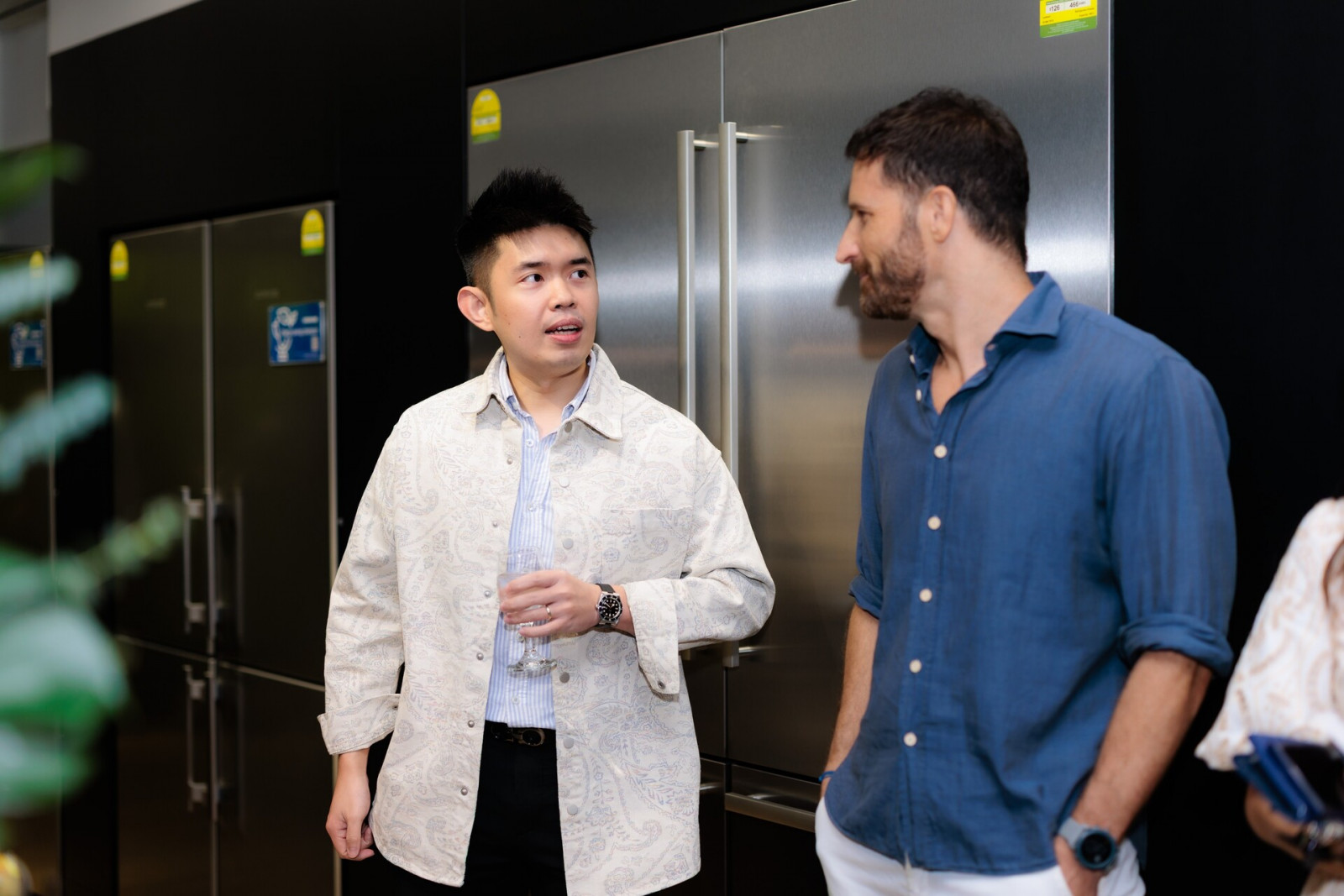 Carlos Sim and Gian Paolo Glueckler