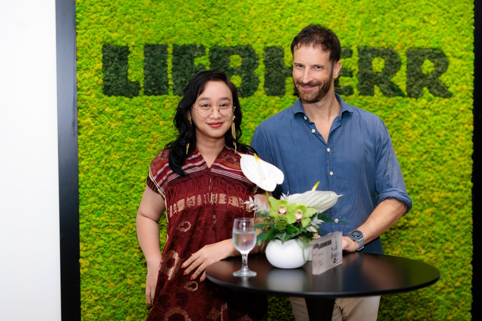 Asih Jenie and Gian Paolo Glueckler