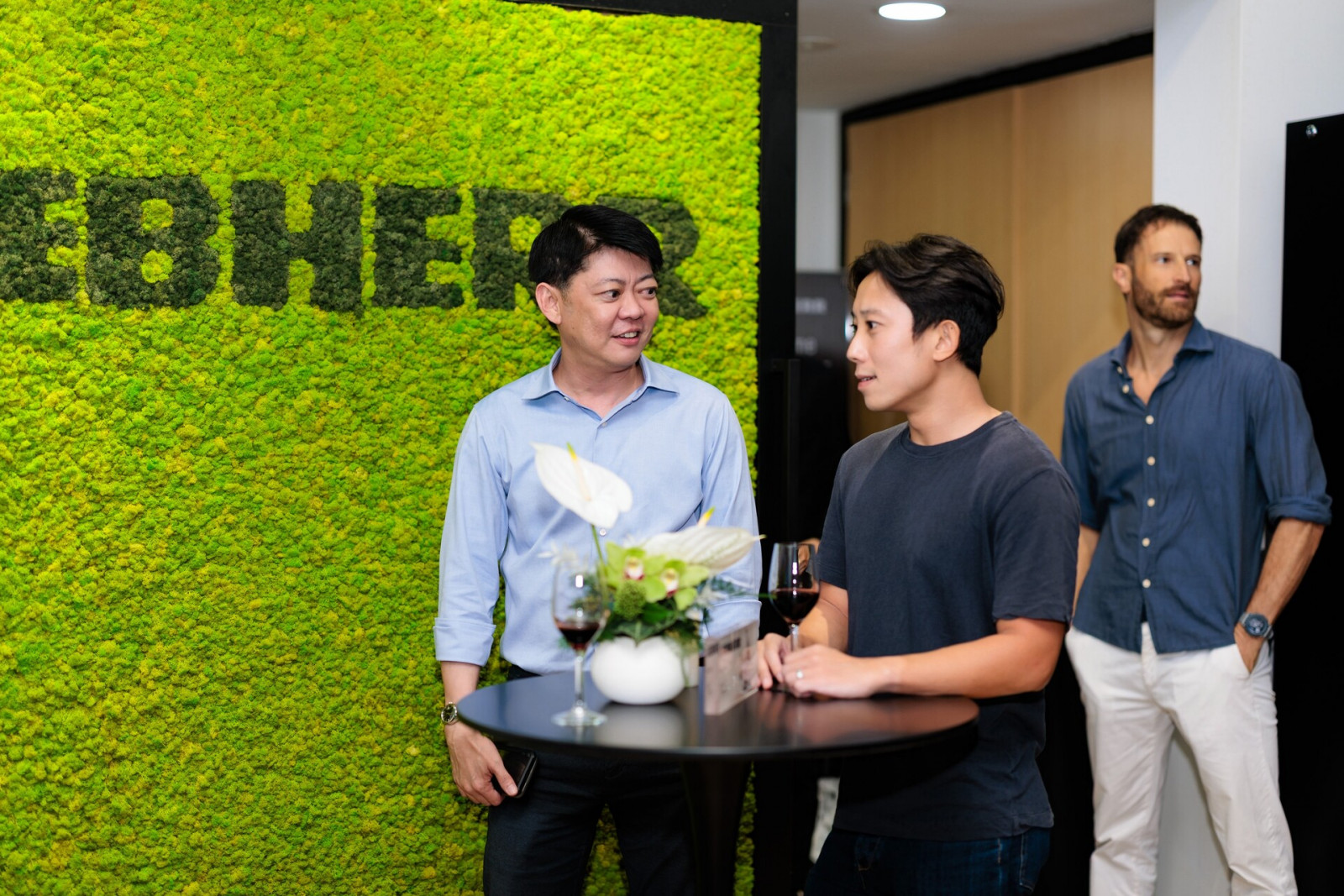 Kenneth Goh, Justin Mok and Gian Paolo Glueckler