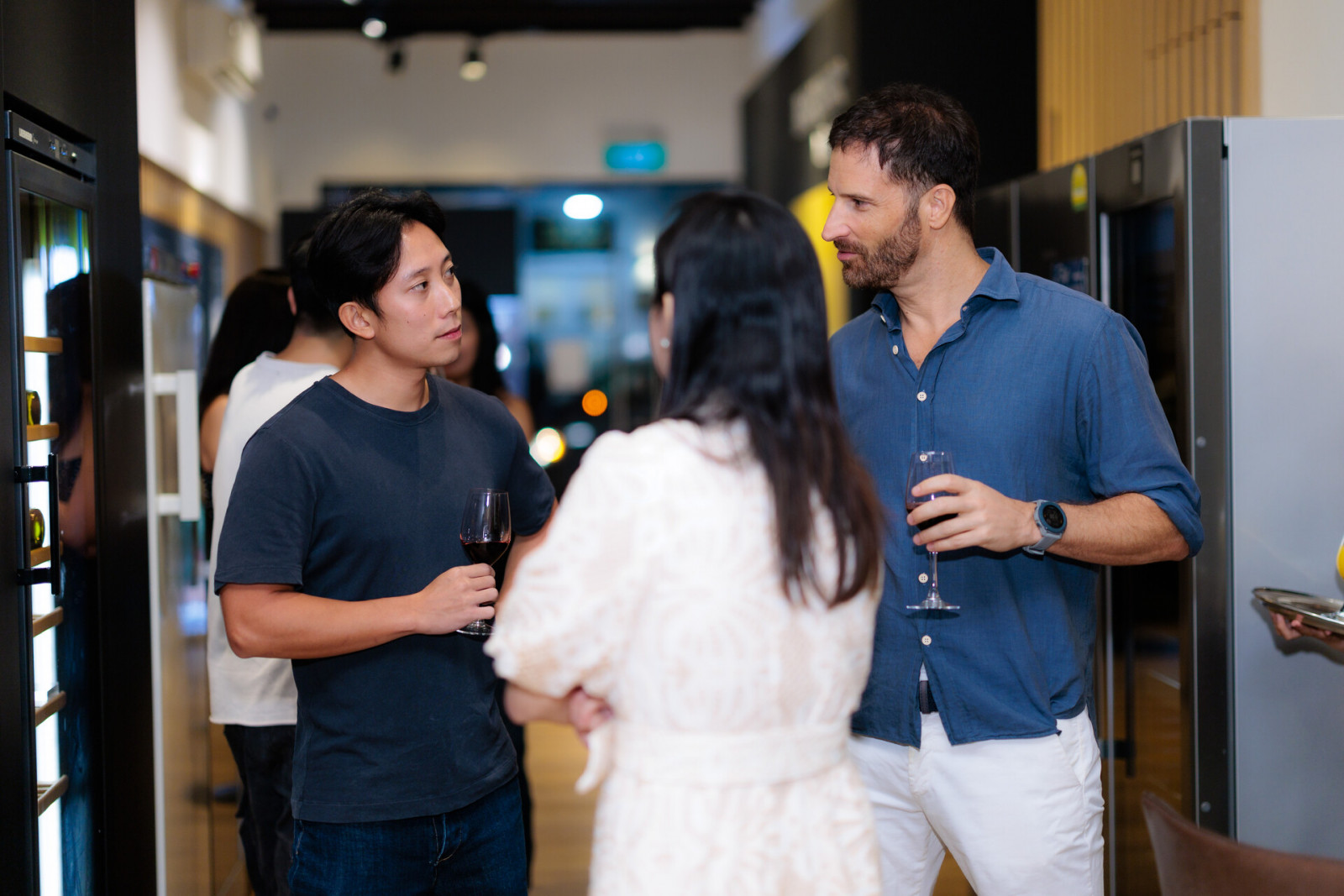 Justin Mok, Janet Ho and Gian Paolo Glueckler