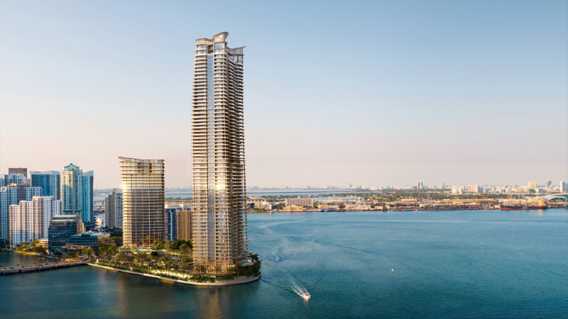 โครงการ The Residences at Mandarin Oriental ในไมอามี สหรัฐอเมริกา ที่ Shma ดึงเอาจิตวิญญาณของความเป็นเกาะ (island spirit) มาตีความใหม่ ผ่านการเลือกใช้พันธุ์ไม้ท้องถิ่น (ภาพ: Shma)