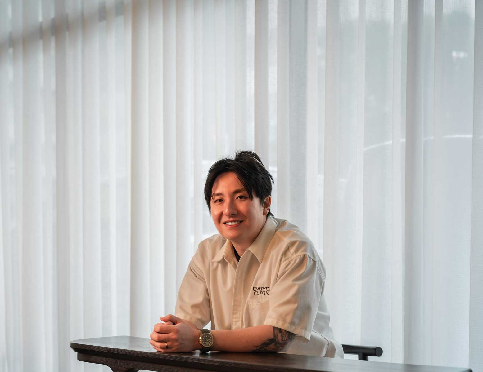 Everyday Curtains’ brand founder, Ken Lim