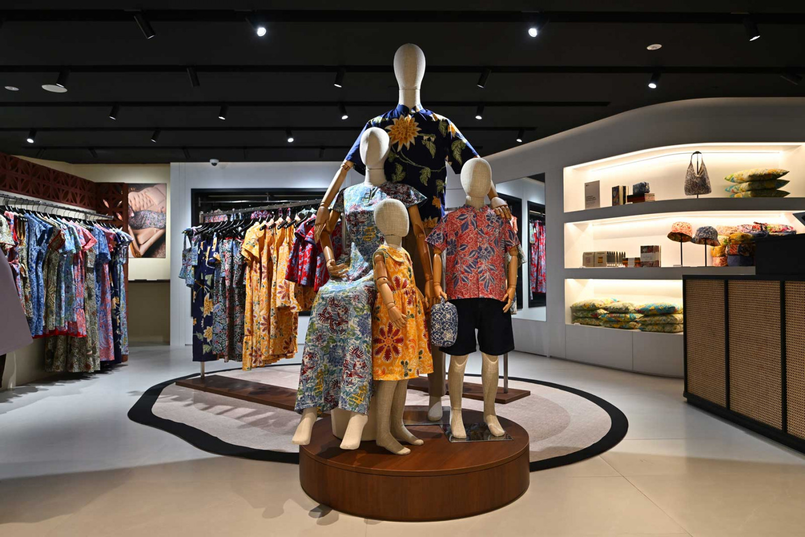 The Yeomama Batik boutique in Raffles City