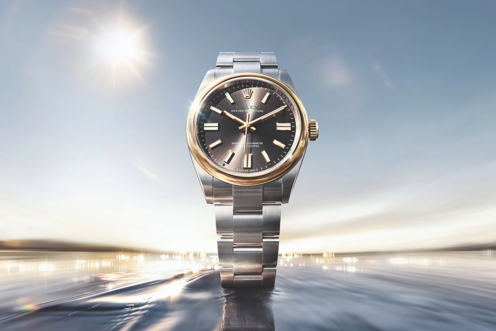 "Oyster 100" Celebration watch