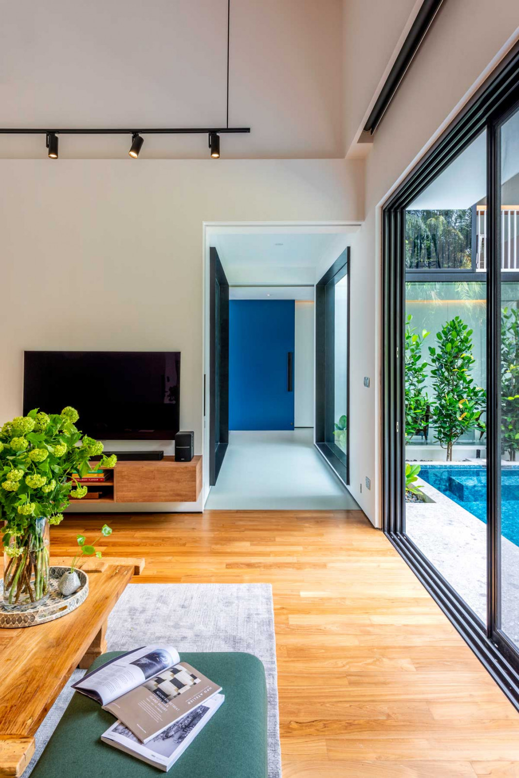A cosy area of the Swiss Club home