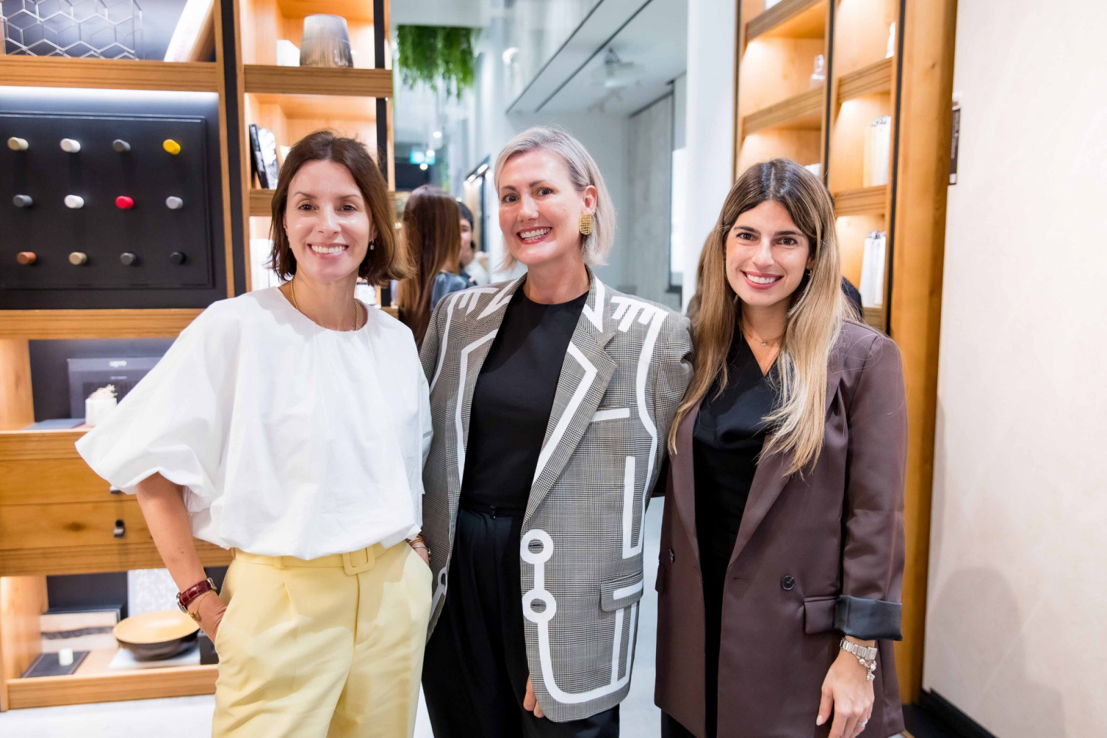 Maria Fernandez Castineiras, Aisha Hillary-Morgan and Patricia Lyon