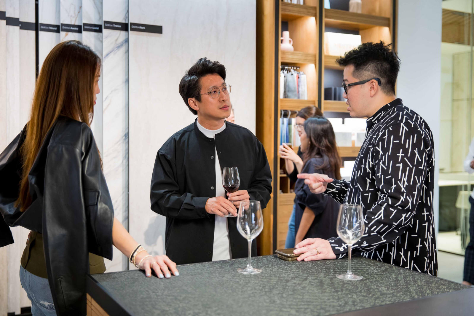 Patricia Ho Douven, Bu Shukun, Paul Yeo