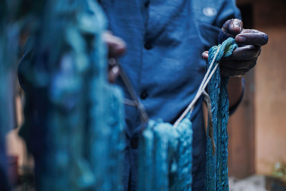 SukkhaCitta uses natural dyes for all its garments. Photo: SukkhaCitta