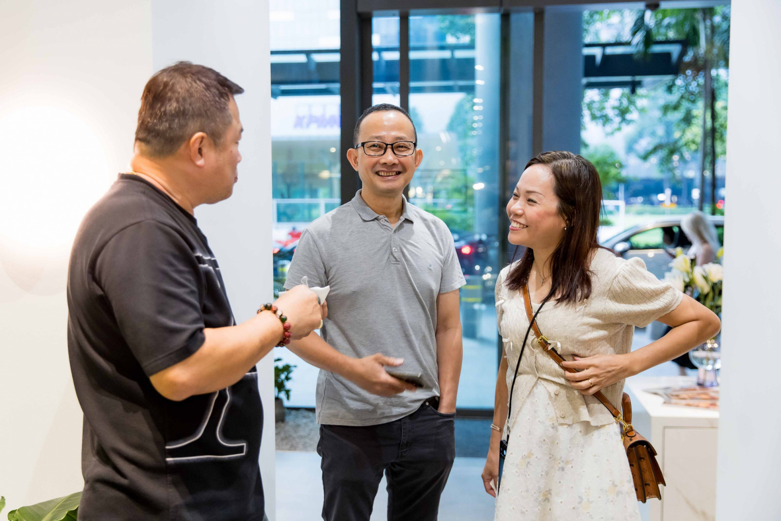 Ken Song, Hoe Chuan Chok and Mary Lim from Yosef Interior