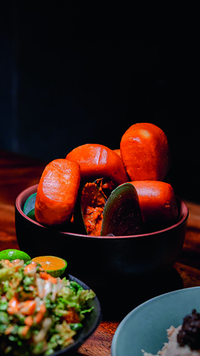 Scaled by Ah Hua Kelong’s curry mussels