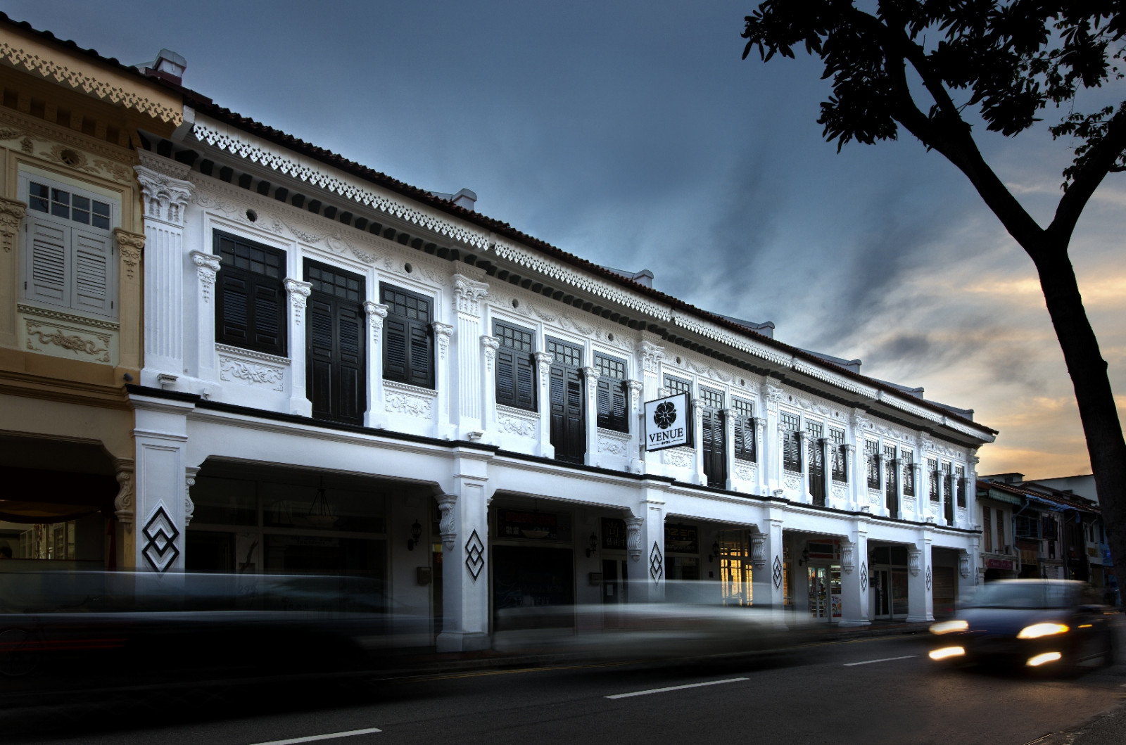 Venue Hotel on Joo Chiat Road is housed in a heritage shophouse