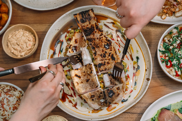 Sustainable dishes at Air CCCC (Photo: Air CCCC)