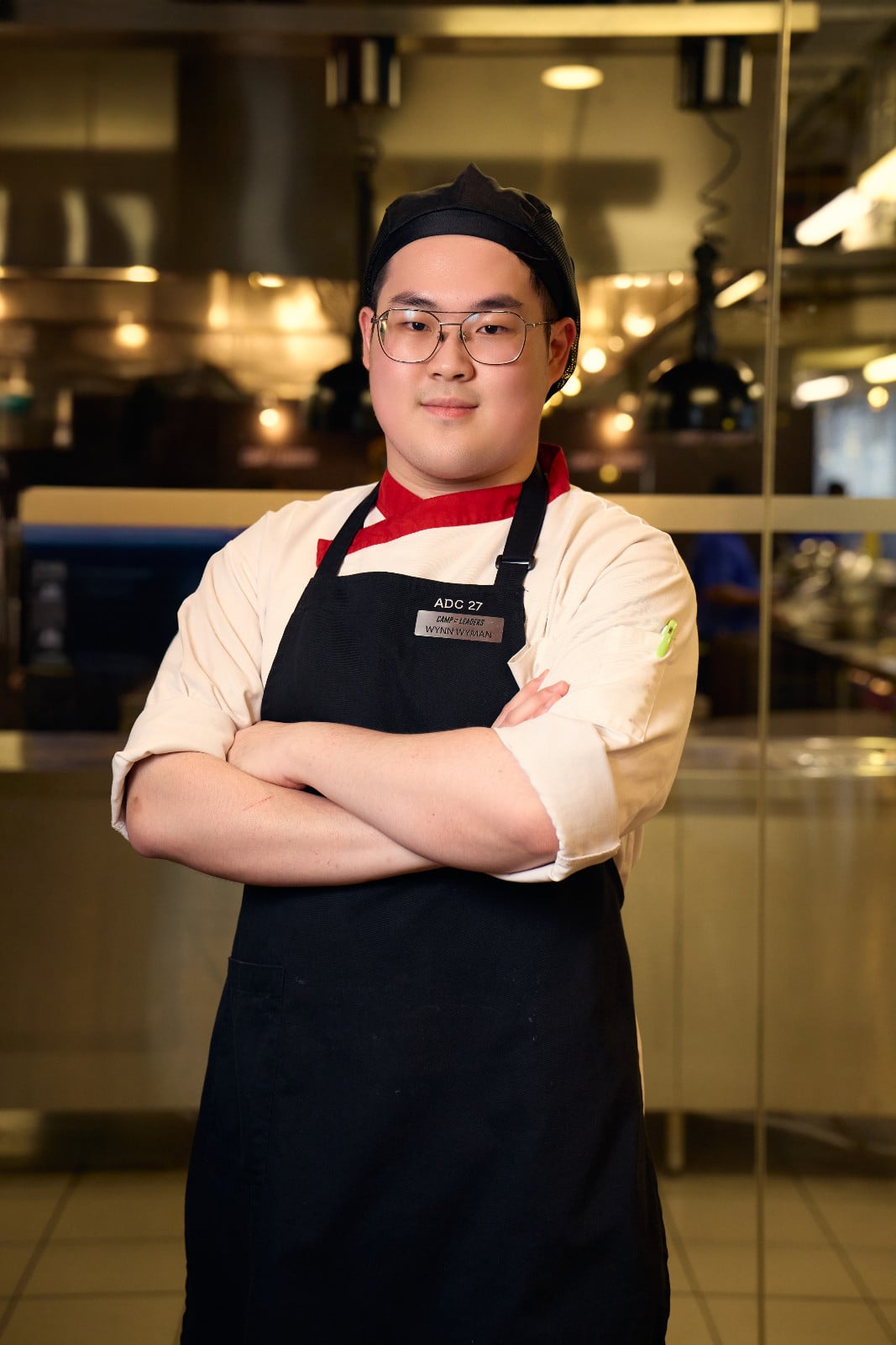 Wynn Wyman, a second-semester student in the Advanced Diploma in Patisserie and Gastronomic Cuisine