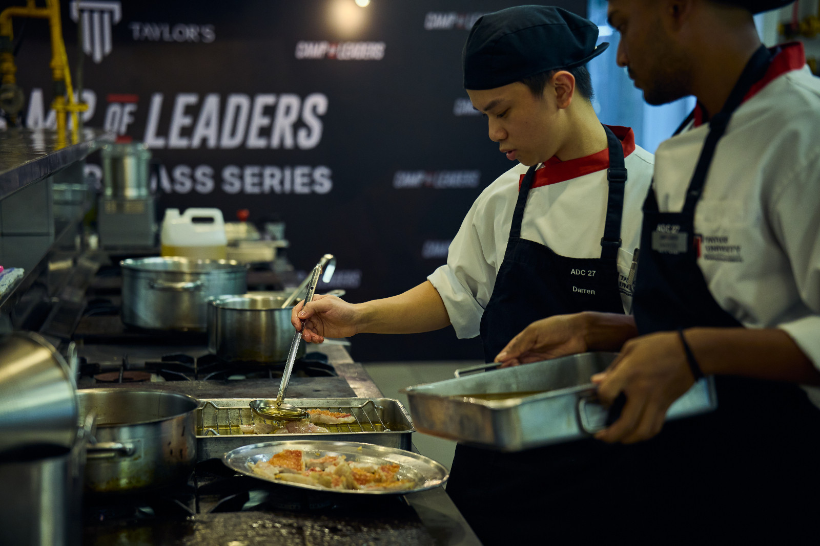 Main course preparation