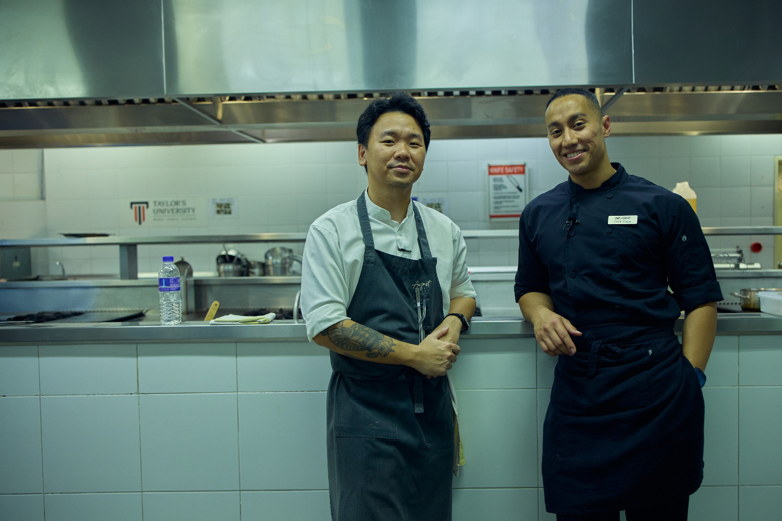 Chef Hans and Chef Yuda