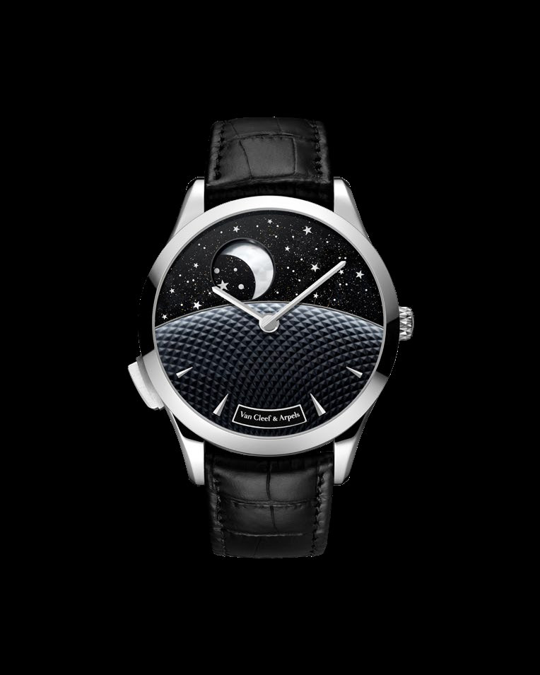 Van Cleef & Arpels Midnight Jour Nuit Phase de Lune watch (Photo: courtesy of Van Cleef & Arpels)