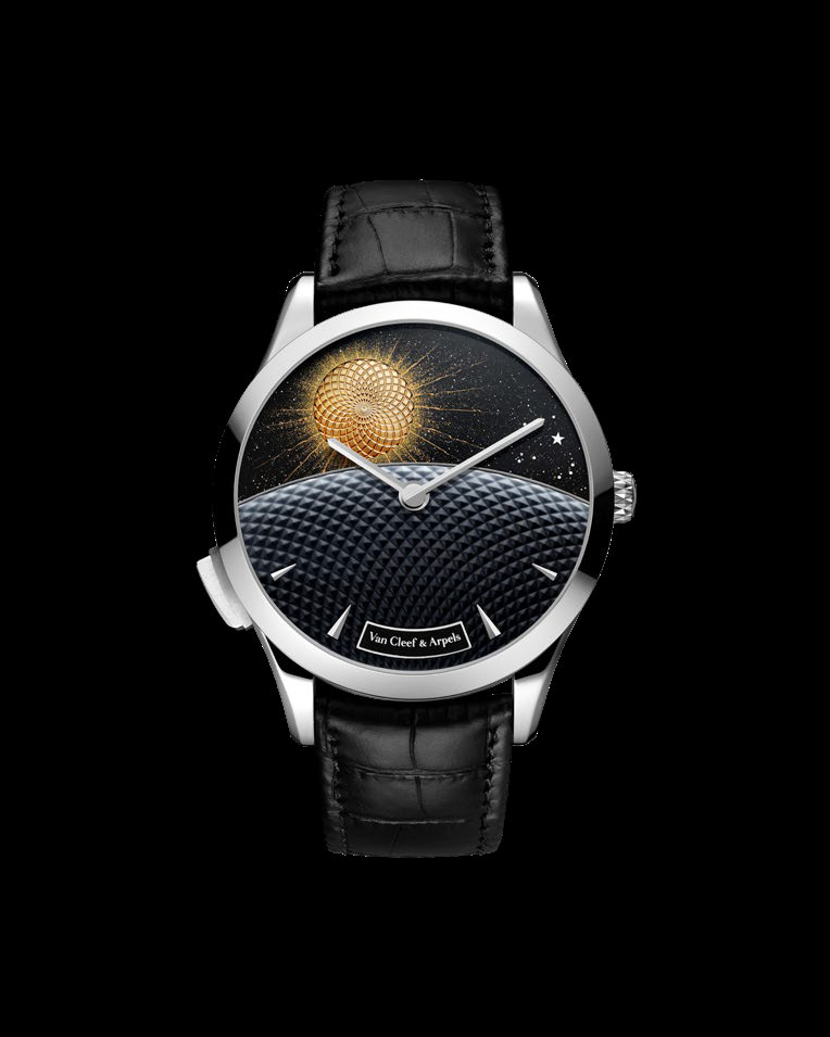 Van Cleef & Arpels Midnight Jour Nuit Phase de Lune watch (Photo: courtesy of Van Cleef & Arpels)