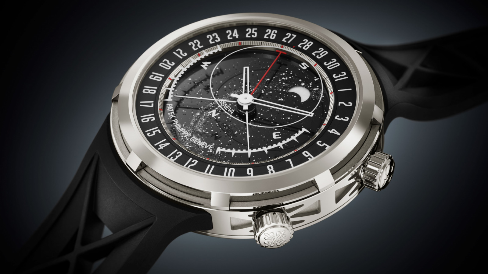 Patek Philippe Reference 6105G Celestial Sunrise and Sunset (Photo: courtesy of Patek Philippe)