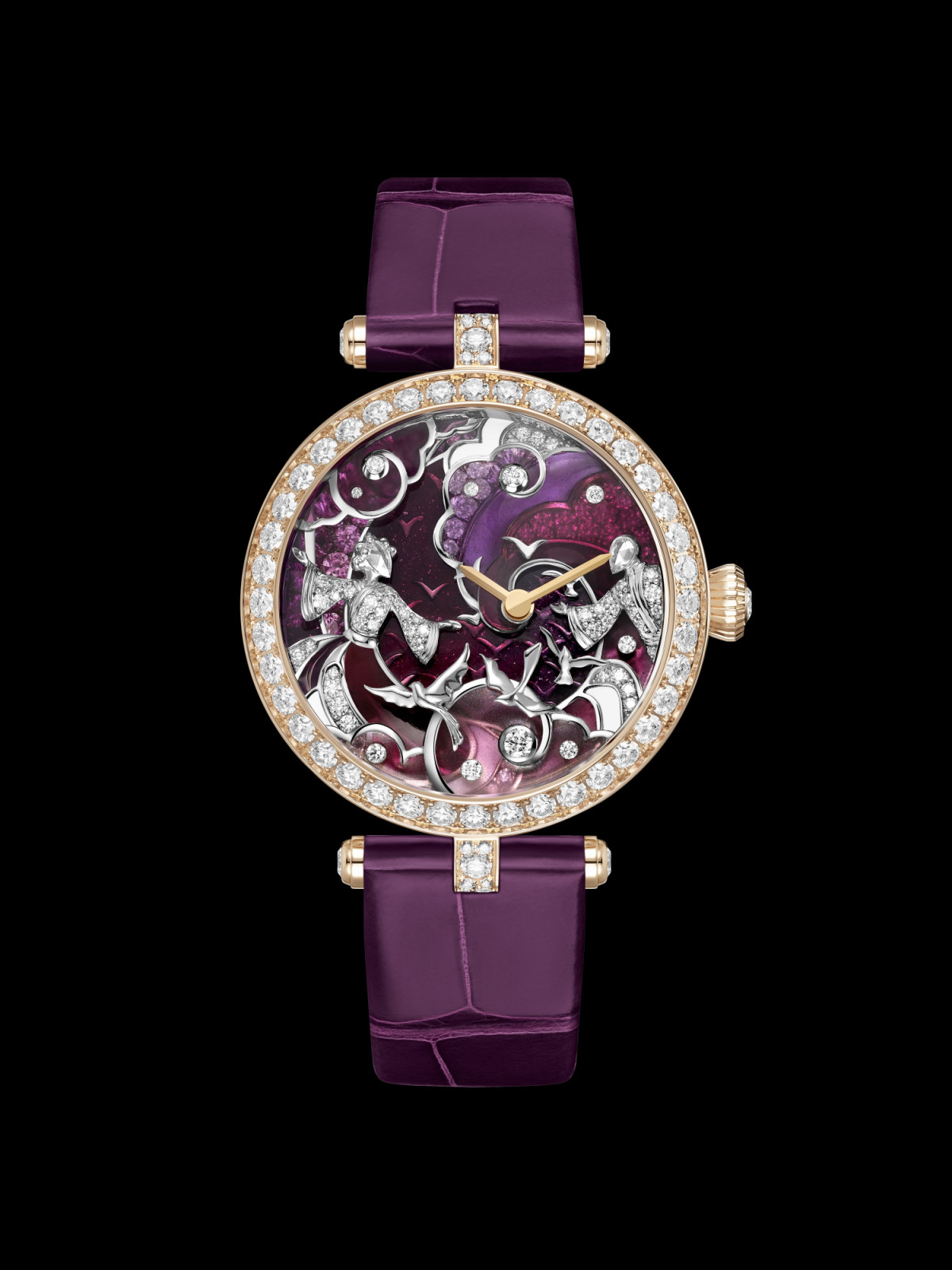 Van Cleef & Arpels Lady Retrouvailles Célestes watch (Photo: courtesy of Van Cleef & Arpels / Clément Rousset)