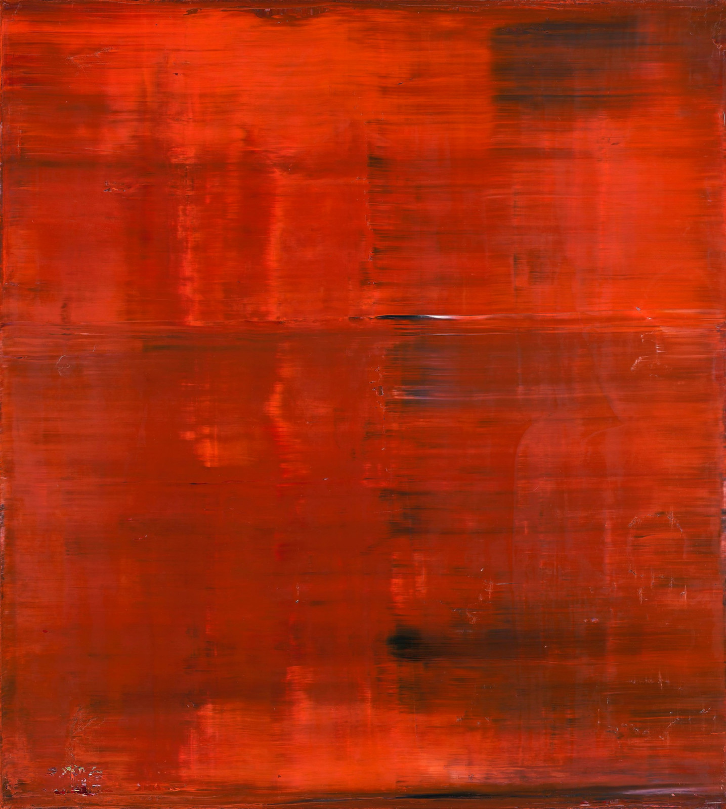 Abstraktes Bild ของ Gerhard Richter ทำราคาสูงสุดที่ 92.10 ล้านดอลลาร์ฮ่องกง (11.77 ล้านดอลลาร์สหรัฐ หรือประมาณ 377.28 ล้านบาท) (ภาพ: Christie's)