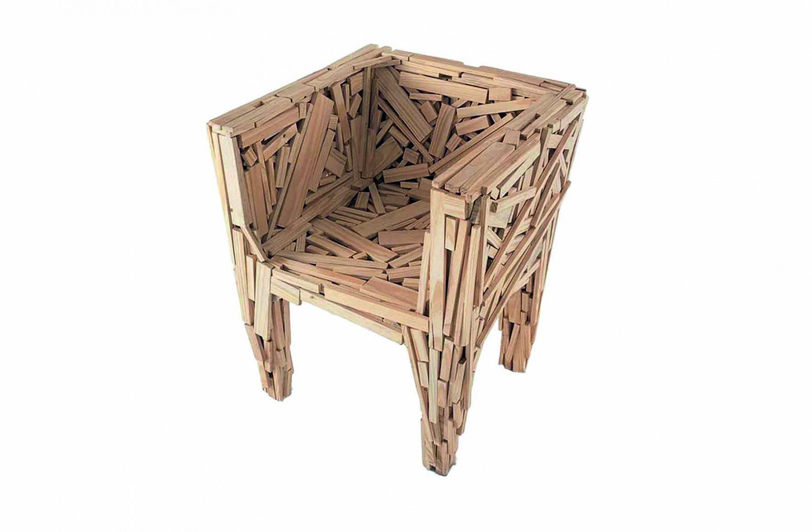 Ong loves the Edra Favela armchair for its juxtaposition of rawness with precision