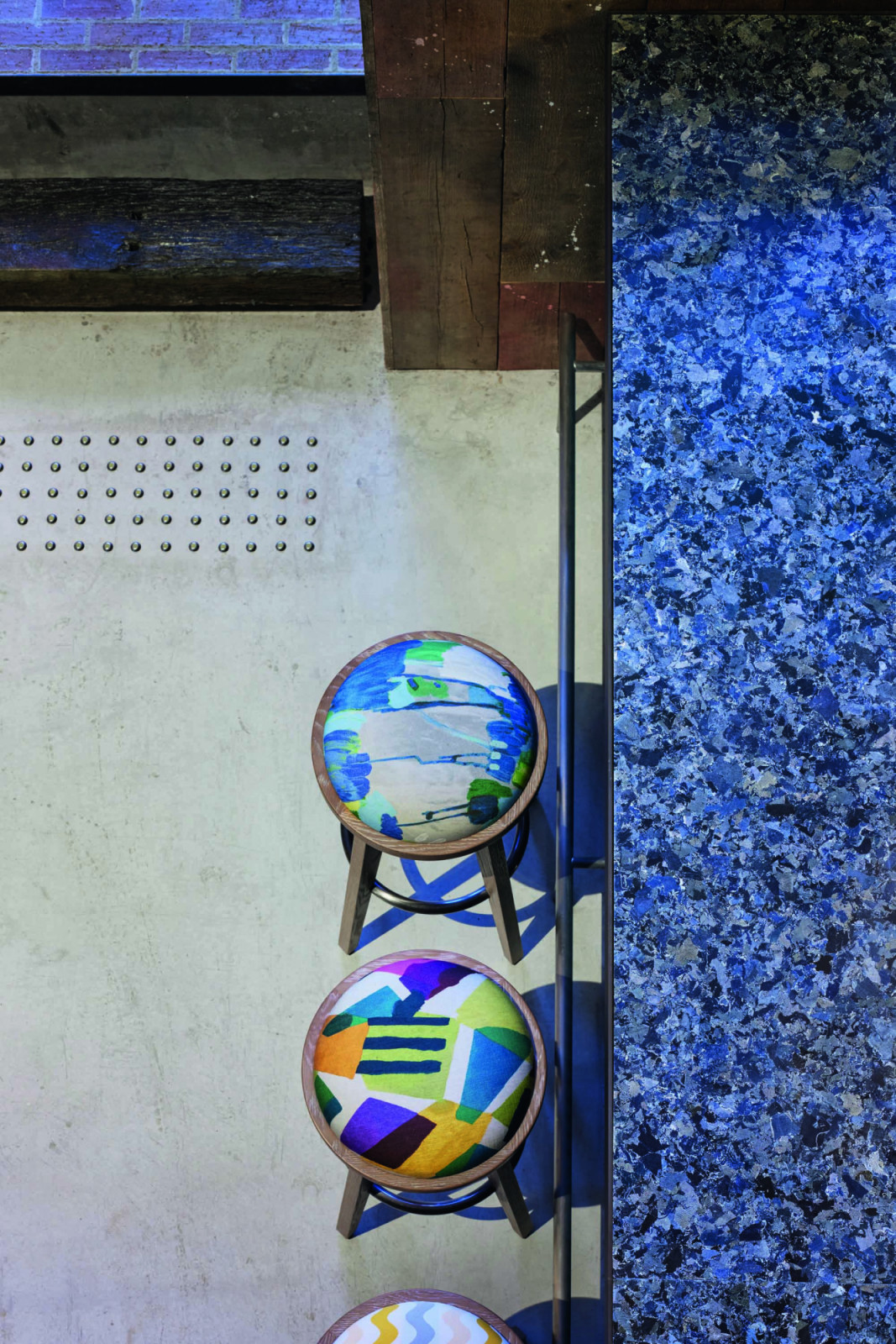 Panelogue specialises in natural surface materials, which includes interesting creations such as Stelapop