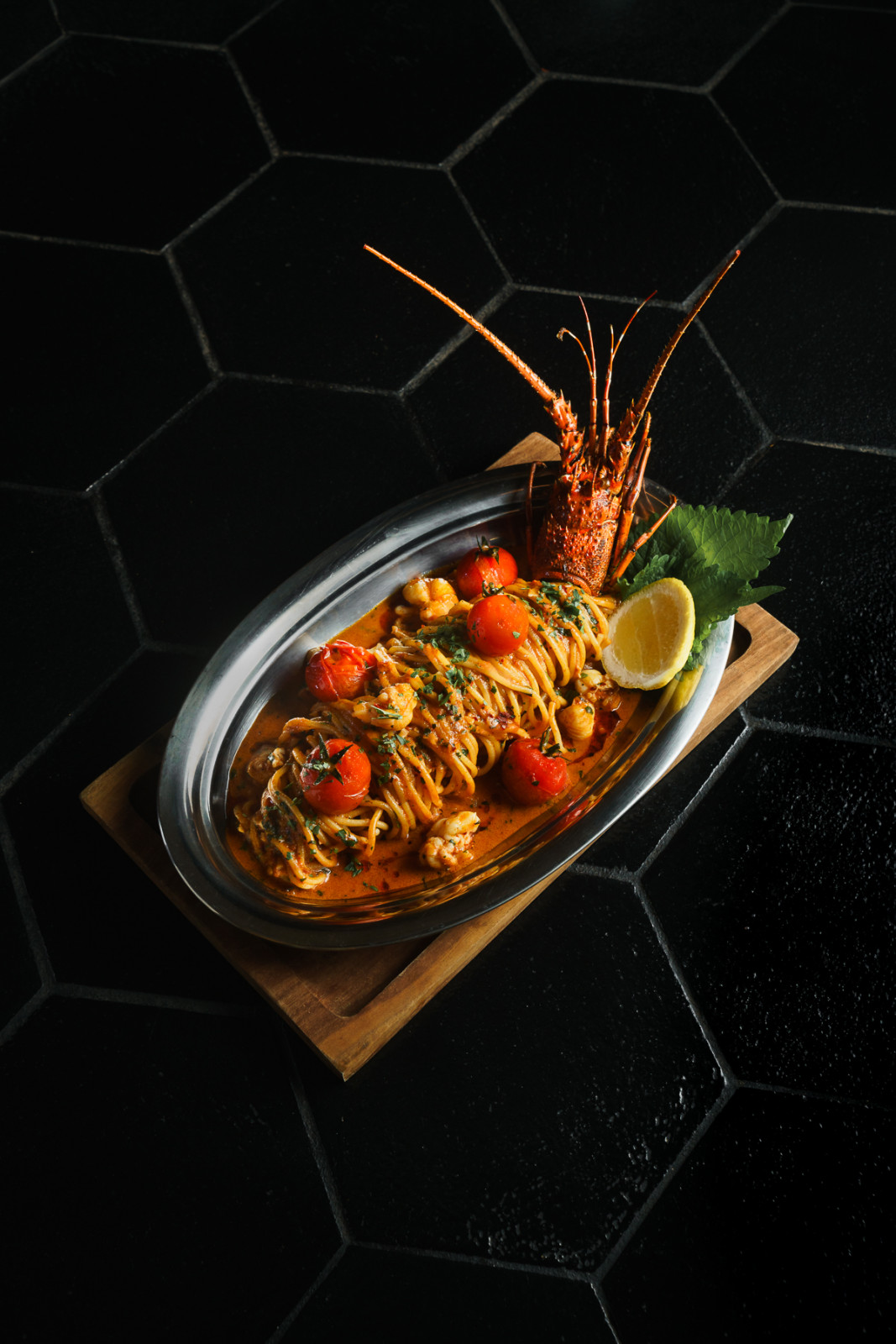 Lobster Spaghetti a la Buzo