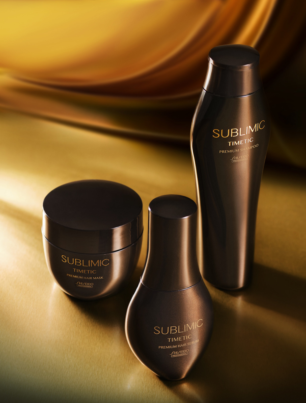 スタイリング剤 SUBLIMIC TIMETIC PREMIUM HAIR MASK 3 set Shiseido Professional's Sublimic Timetic haircare | Tatler Asia
