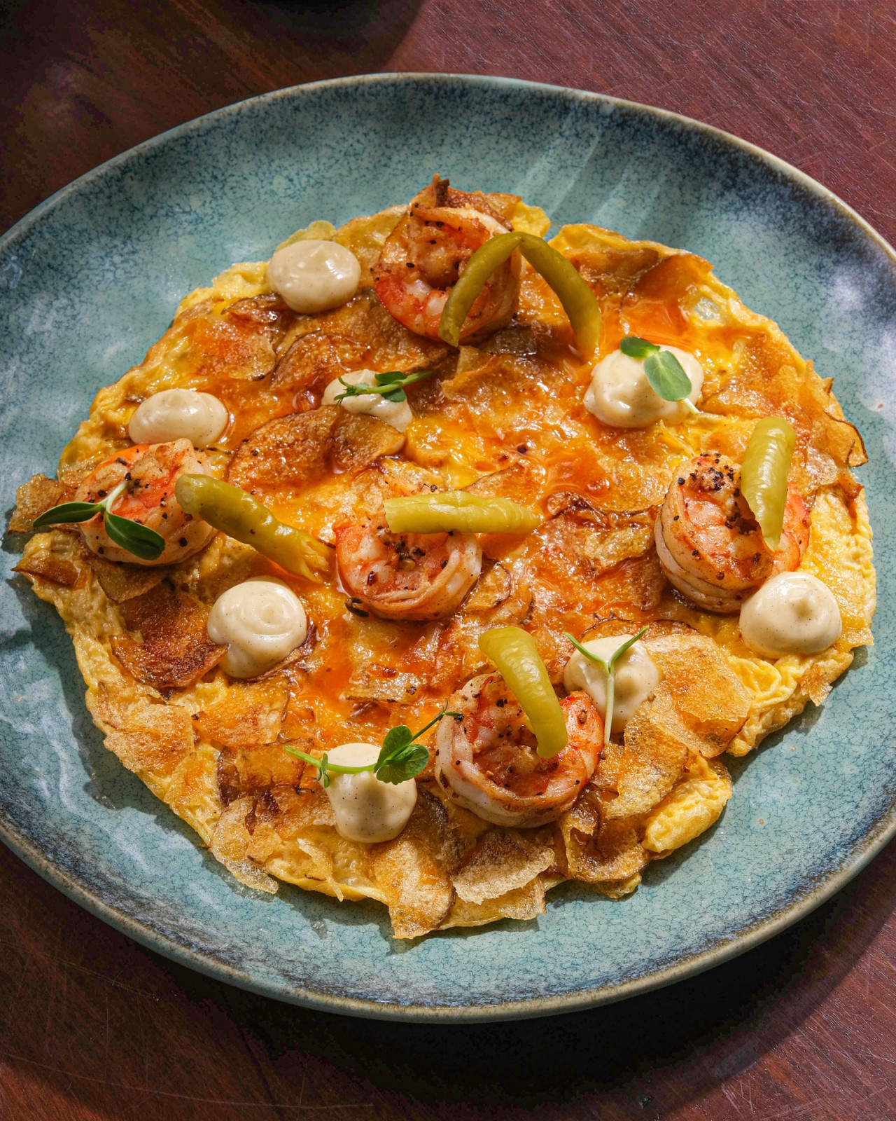 Azucarera Spanish food in Bacolod - Tortilla Vaga de Quisquillas 2