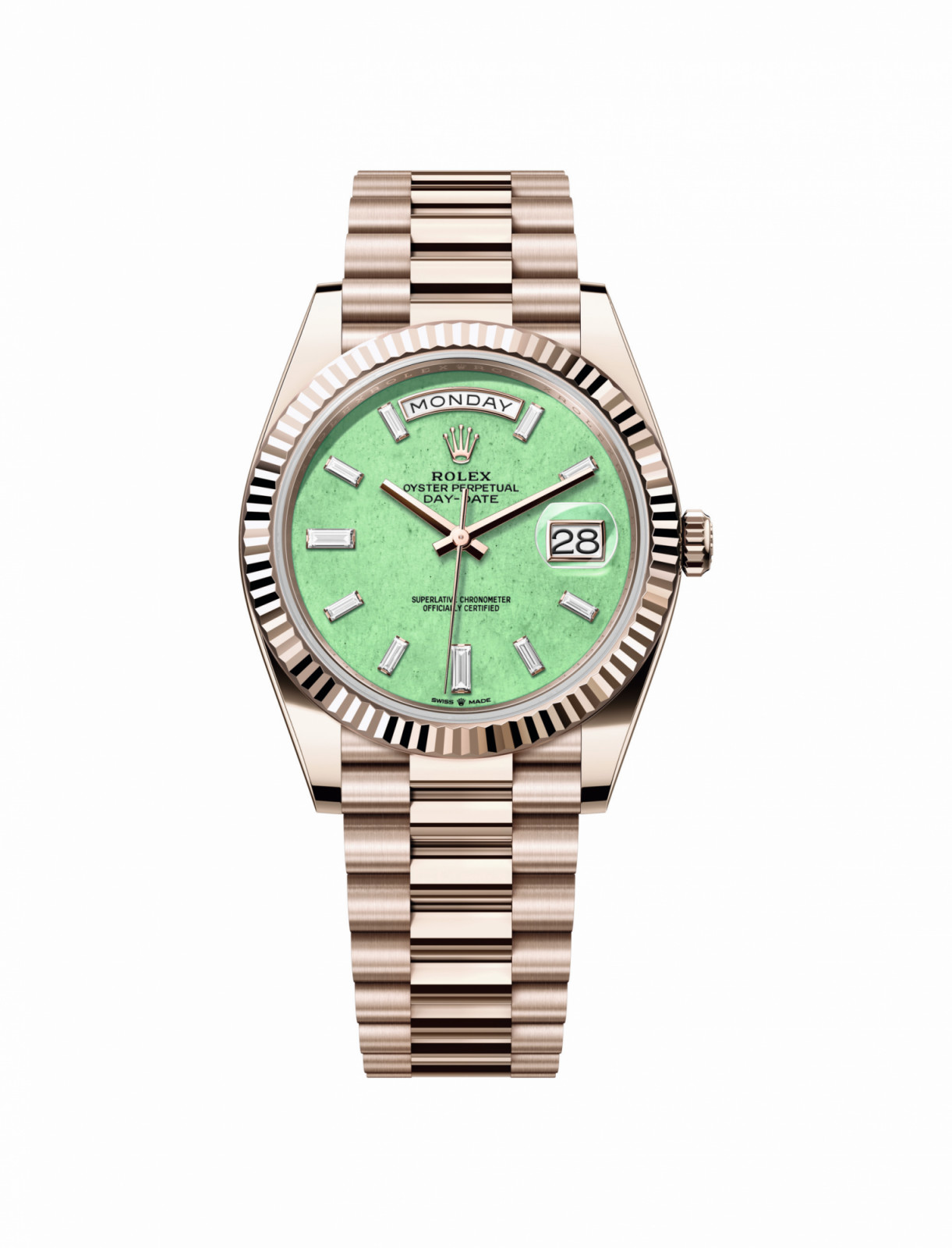 A bracelet is the most visible and most touched element of a watch. It is also historically the most commoditised—a component frequently outsourced across the industry, standardised and rarely the site of genuine intellectual property. (Photo: courtesy of Rolex)